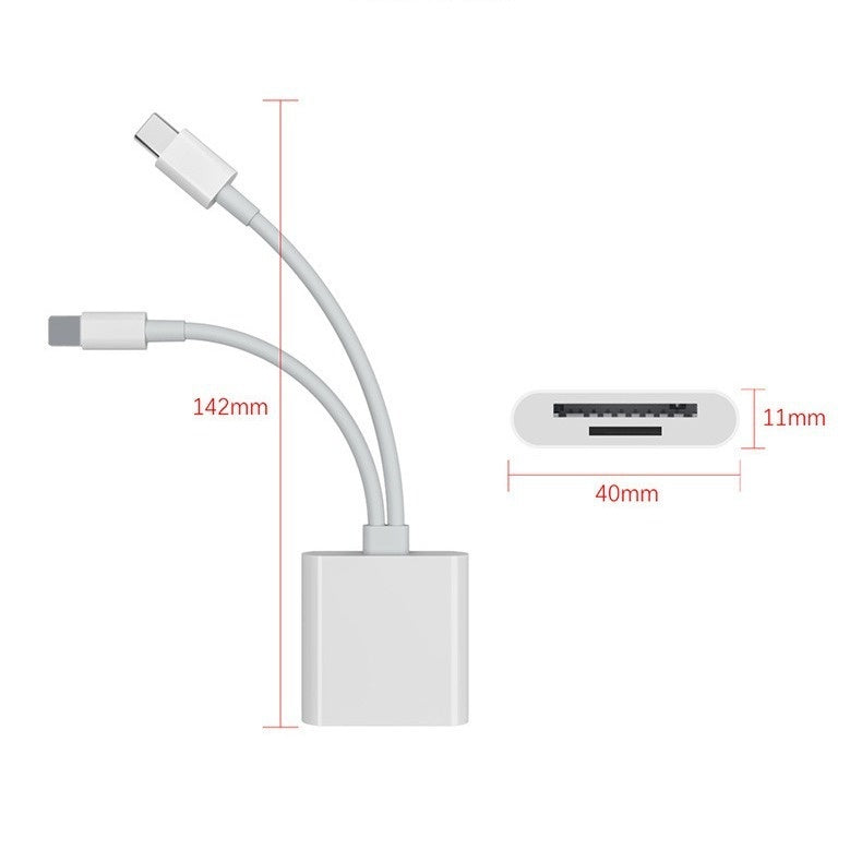 Universal Converter With Card Reader Interface Typec Interface Memory Card